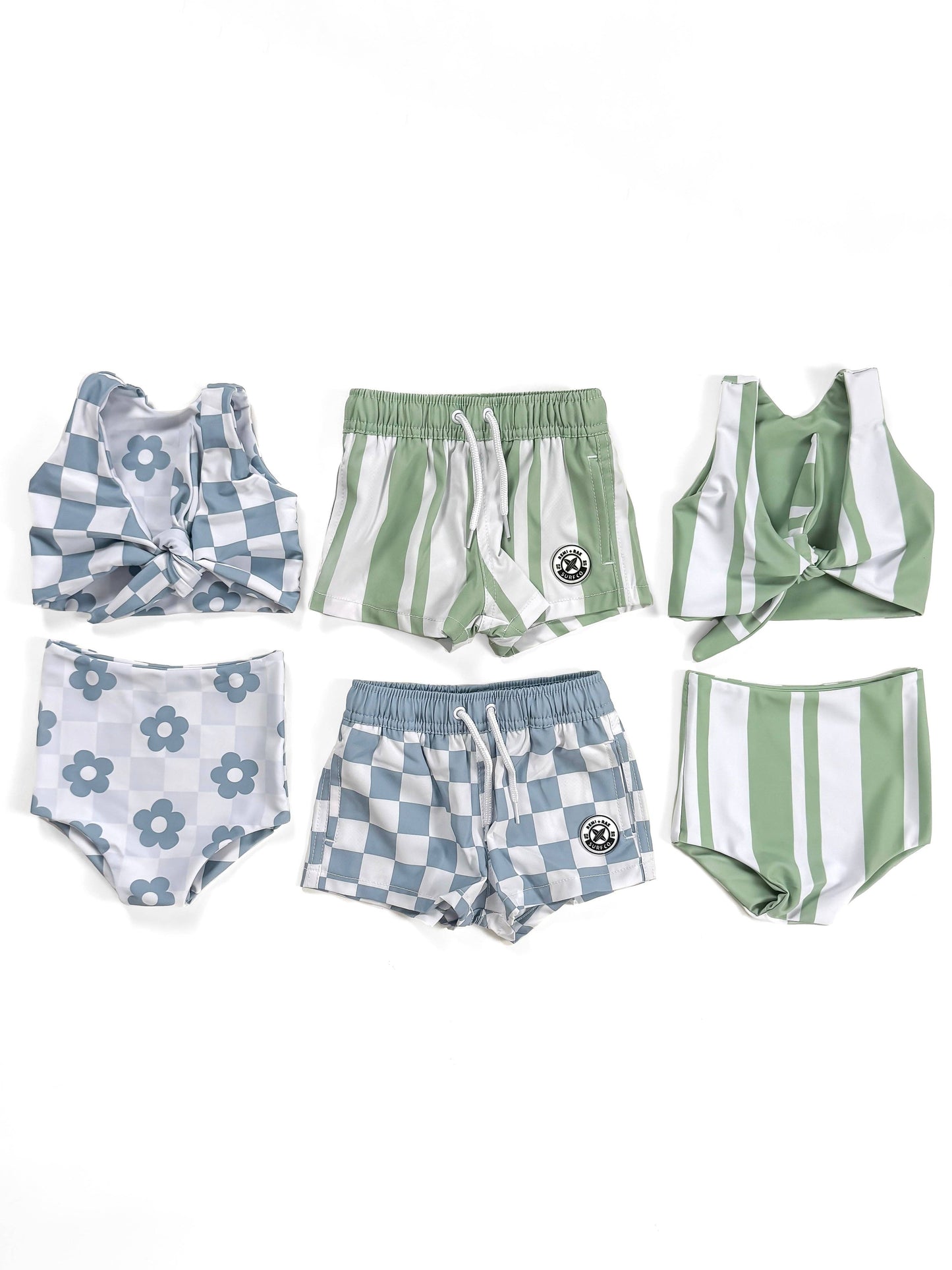GIRLS 2 PIECE REVERSIBLE SWIM - CALYPSO