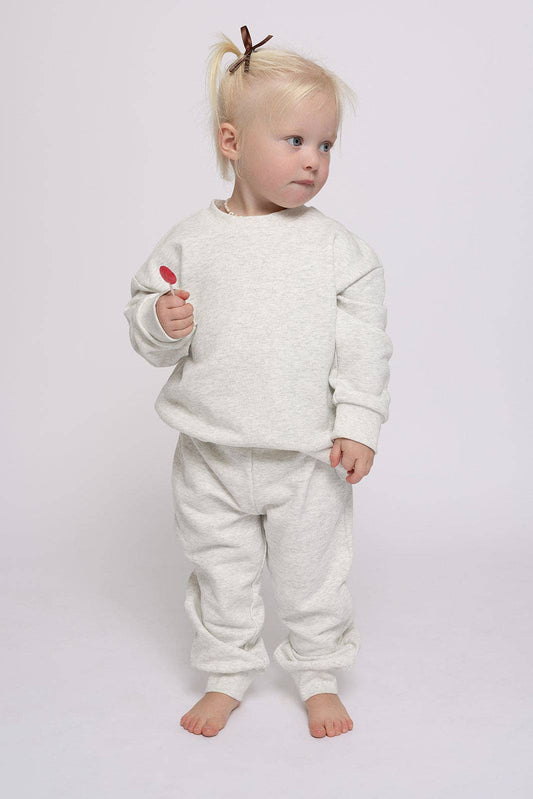 Child Sweat Set | Heather Grey