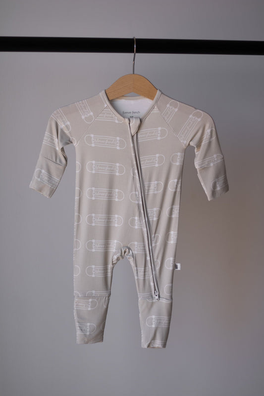 Bamboo Zip Pajamas | Sk8er Boy