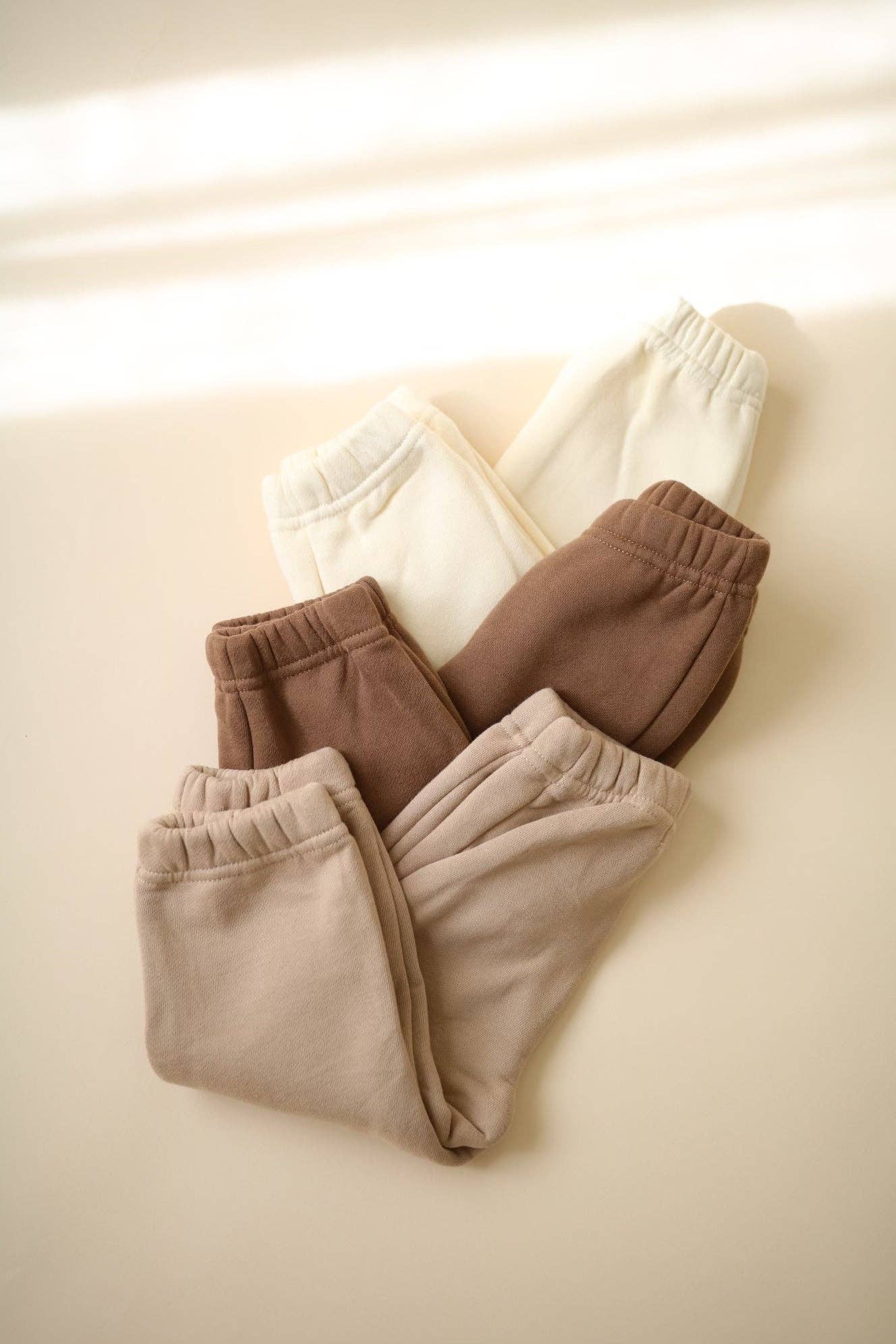 Neutral Baby Sweat Set - Top & Pant