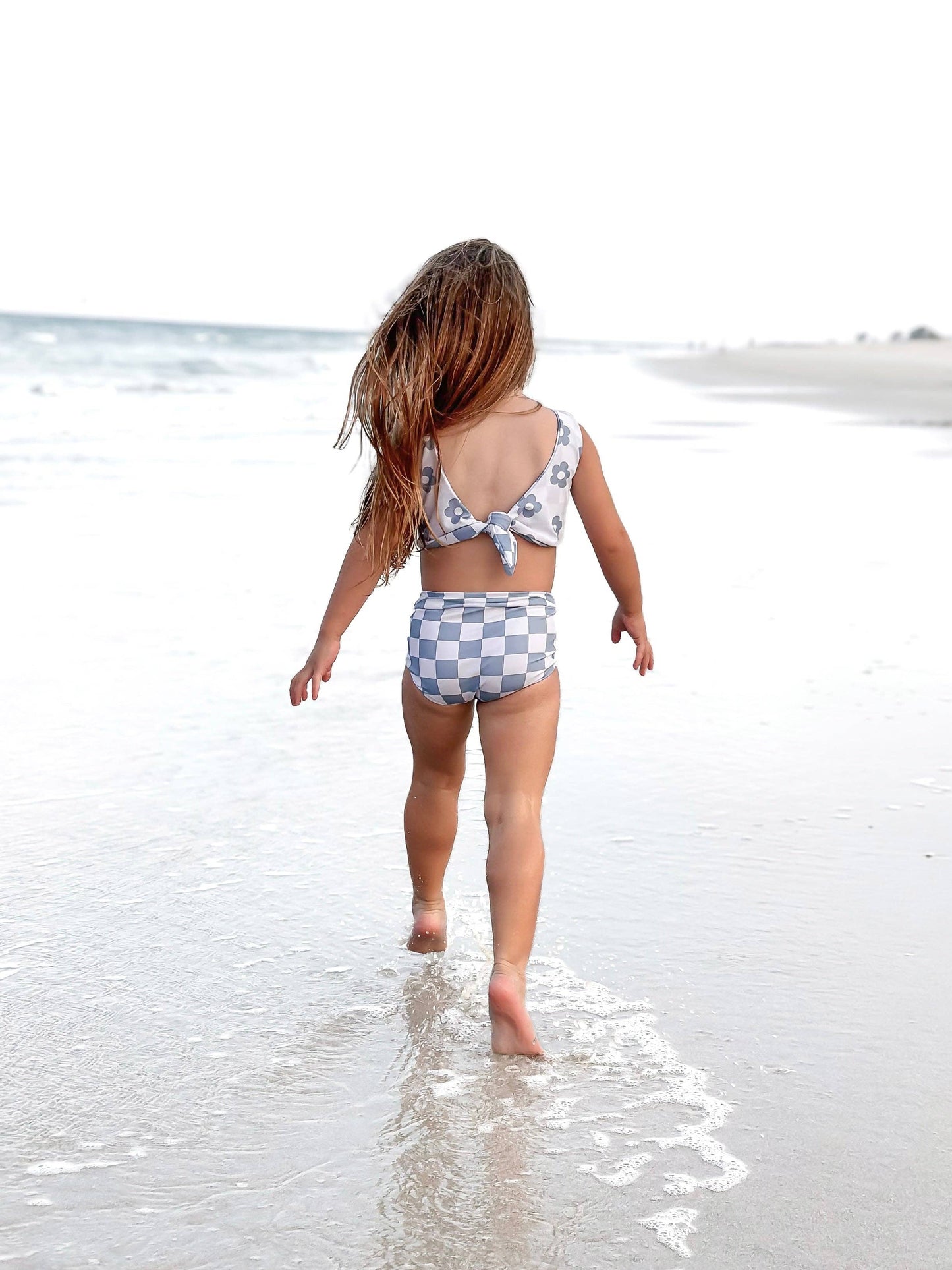 GIRLS 2 PIECE REVERSIBLE SWIM - CALYPSO