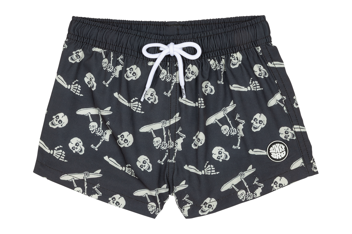 Kids Swimsuit Crossbones