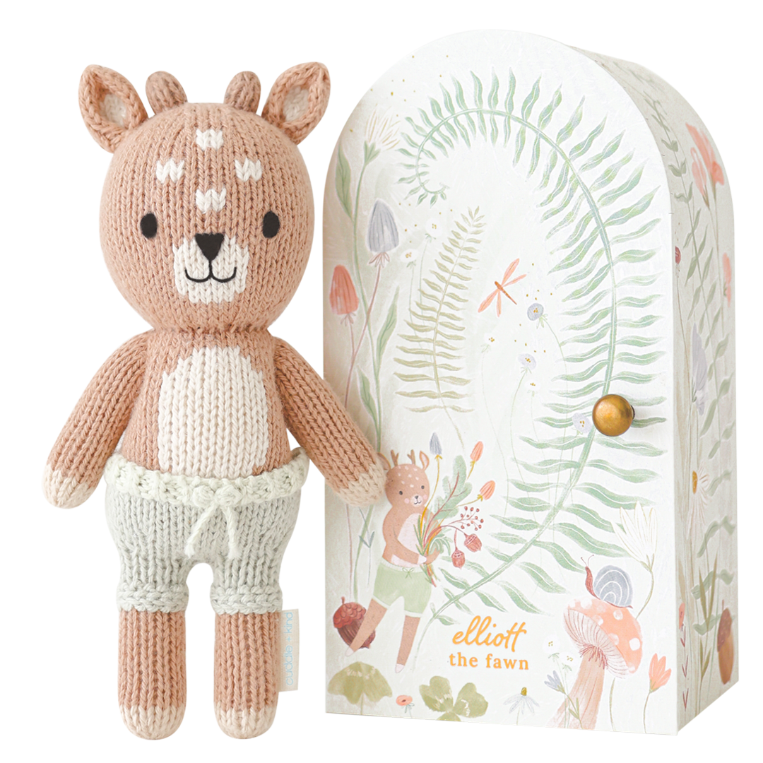 Tiny Elliott the Fawn