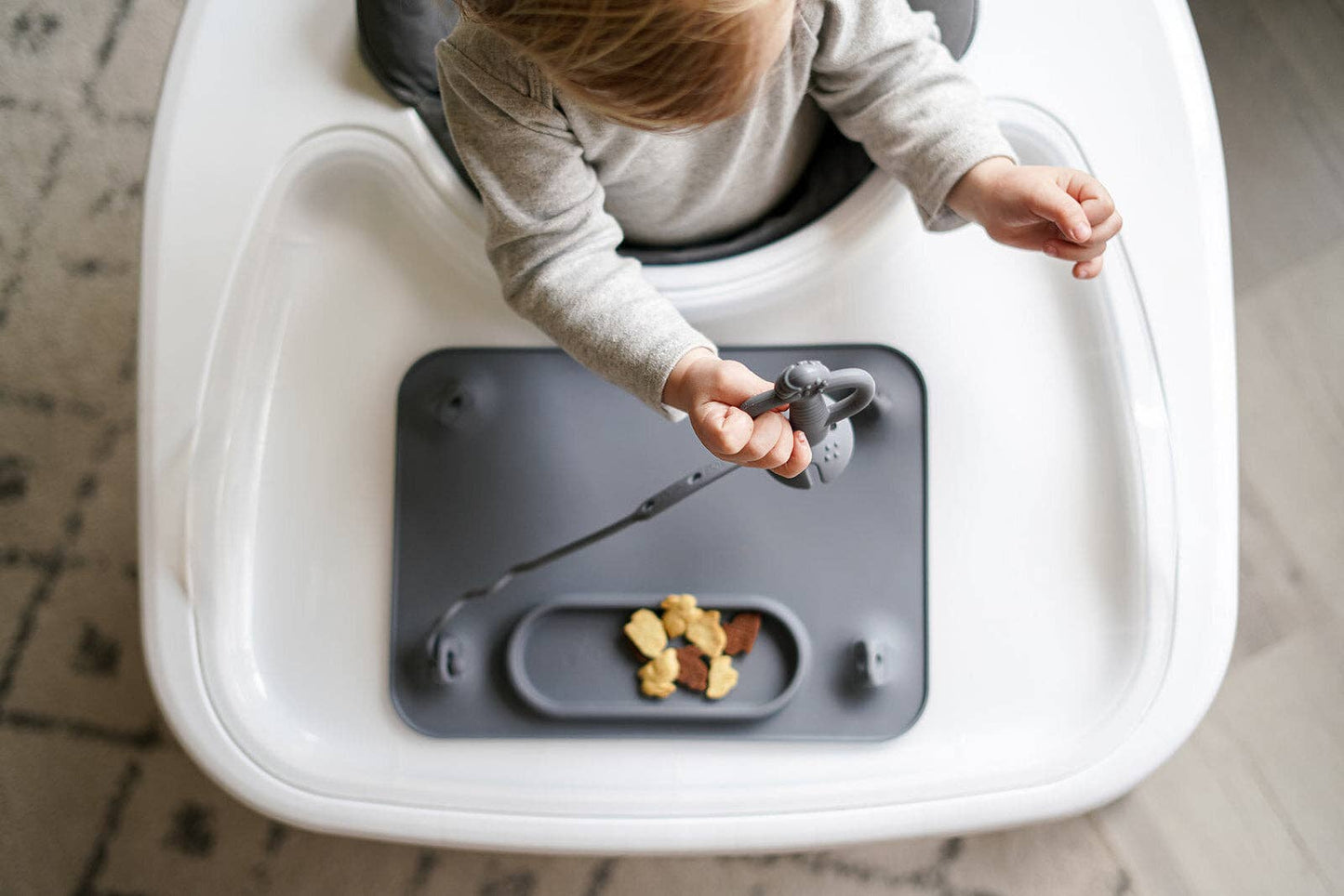 Busy Baby Silicone Placemat - 4 tether version