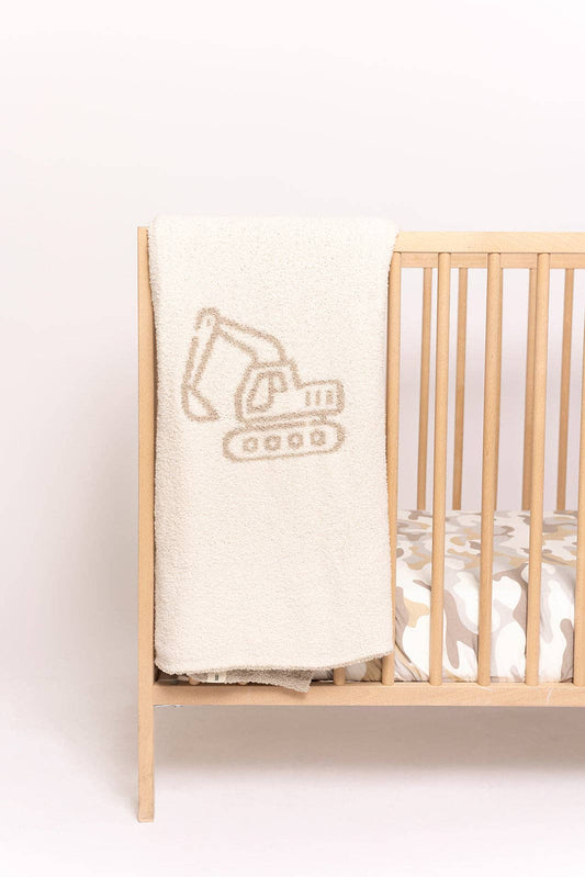 Plush Blanket | Excavator
