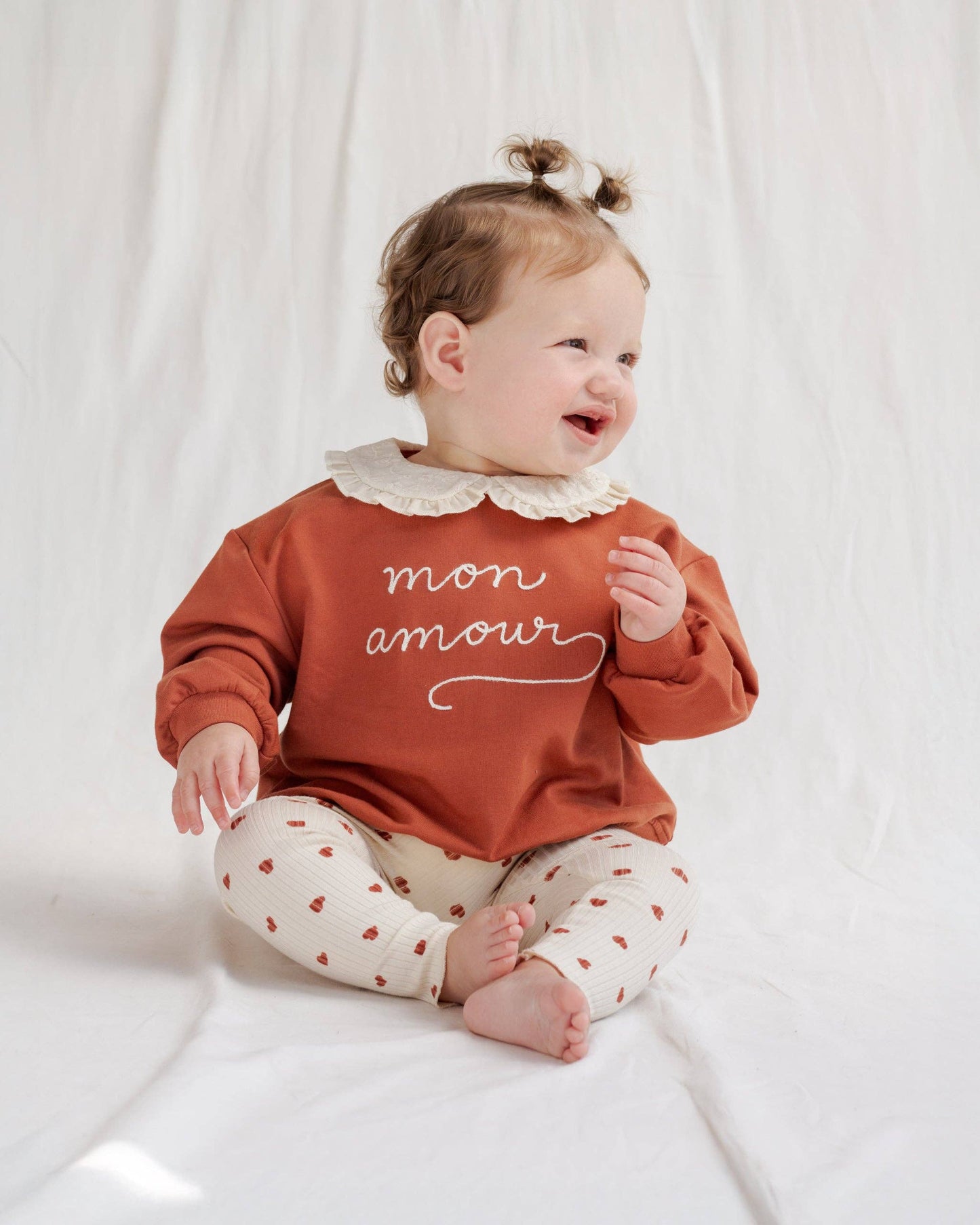 Collared Sweatshirt || Mon Amour