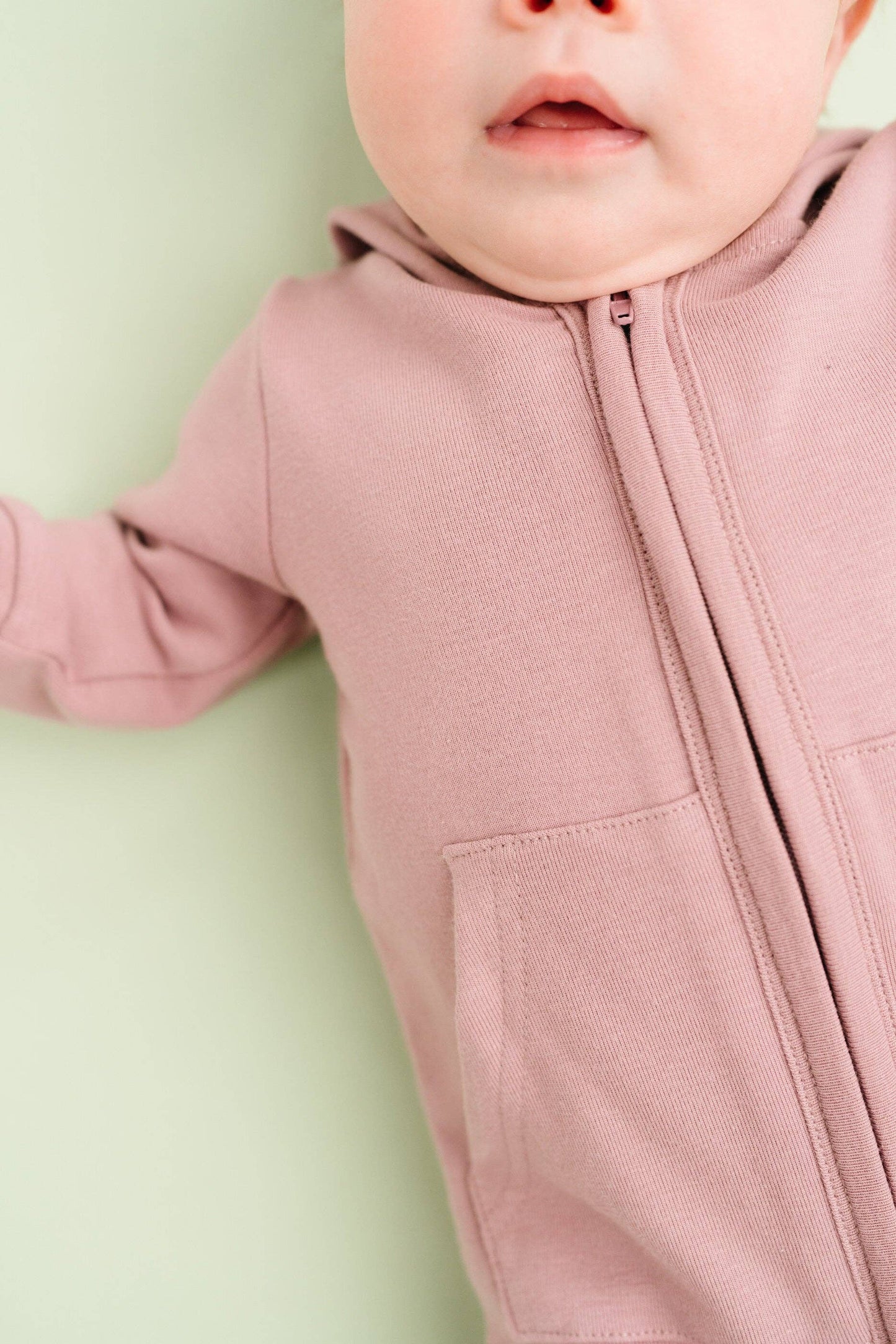 Plum Hoodie Jumpsuit