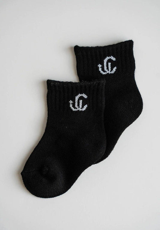 Bamboo JC Socks - Jett Black (1 set)