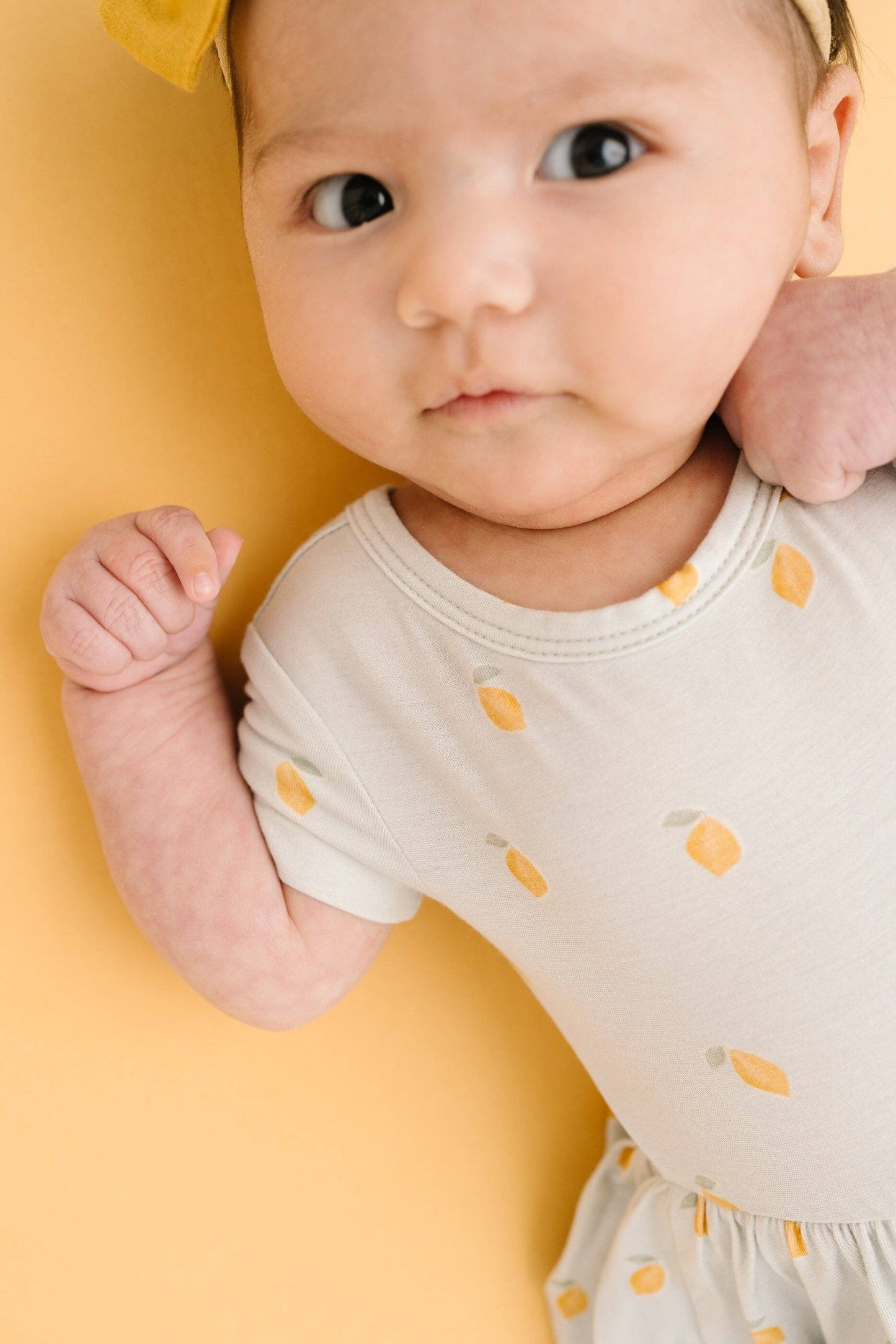 Lemon Delight Bodysuit Bamboo Dress