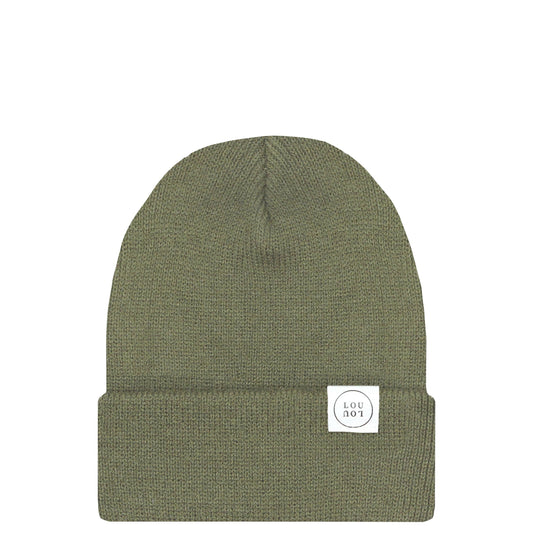 Lou Lou Beanie - Moss Green