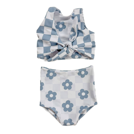 GIRLS 2 PIECE REVERSIBLE SWIM - CALYPSO