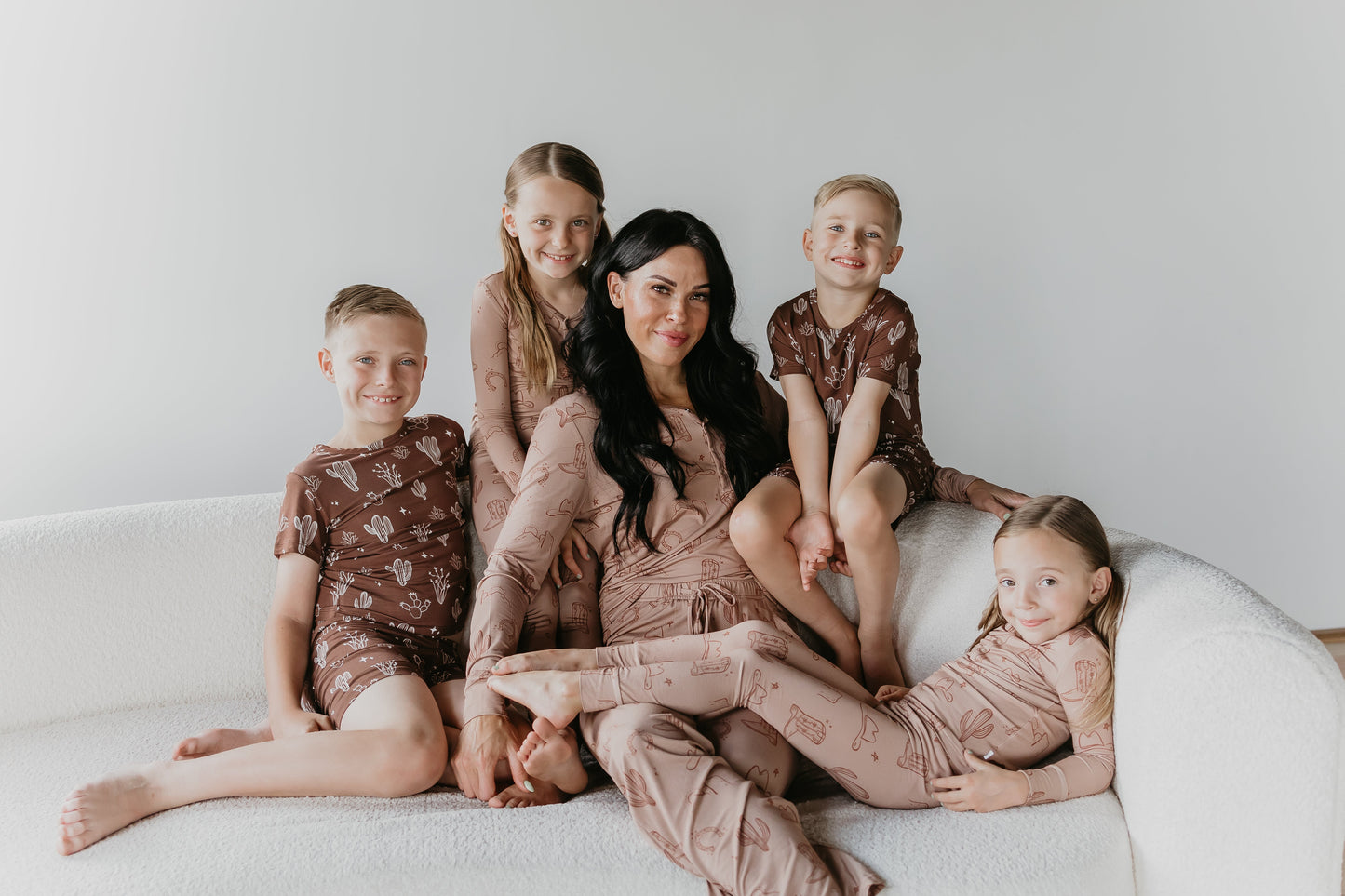 Women's Bamboo Pajamas | Minty x ff Wild West