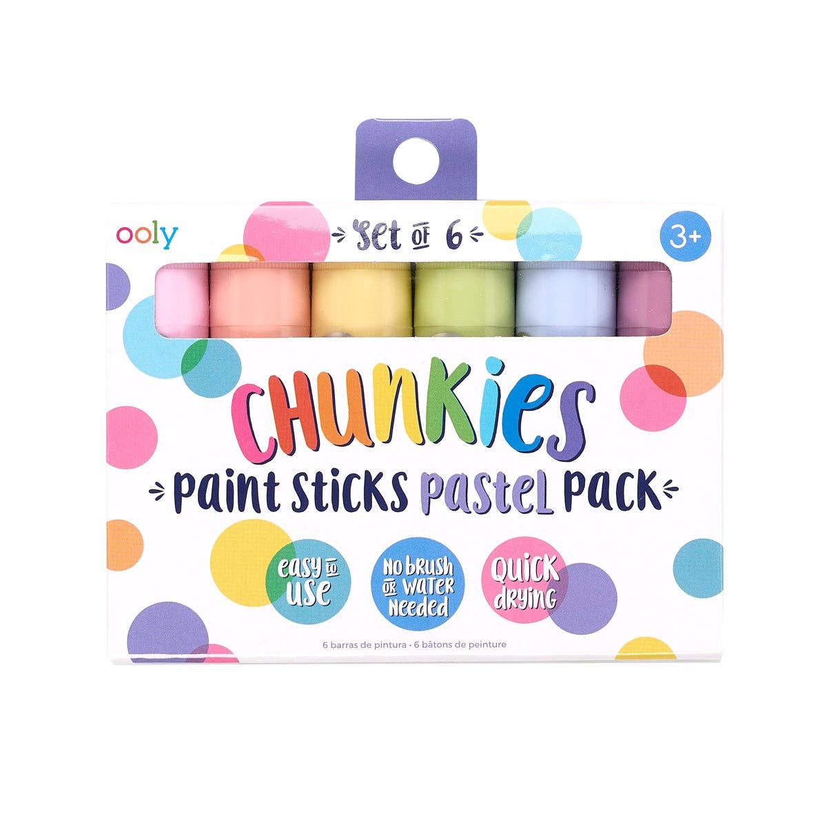 Chunkies: Paint Sticks Pastel Pack (Set of 6)