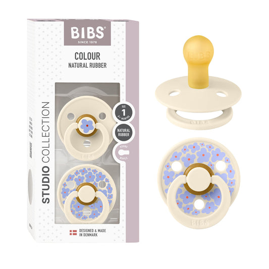 BIBS STUDIO Colour 2-Pack Jasmine - Ivory Mix