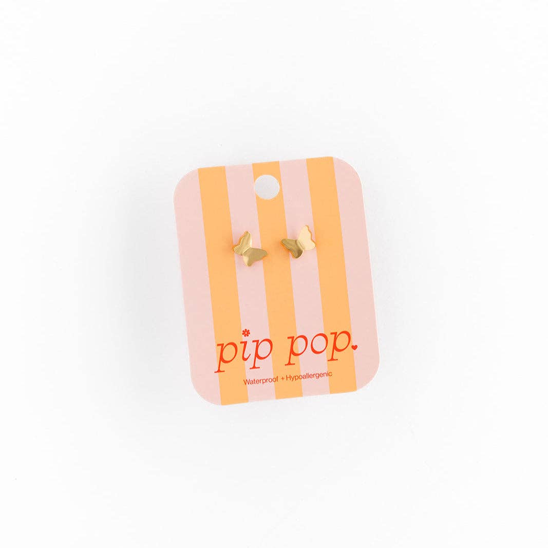 Butterfly Stud Earrings