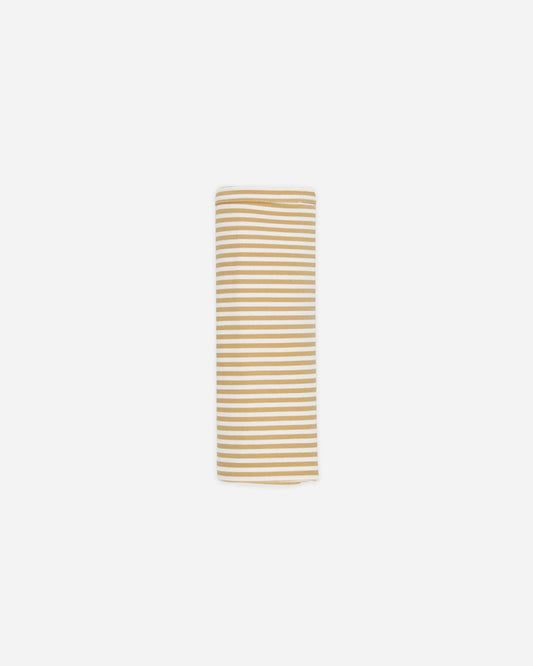 Baby Swaddle || Honey Stripe