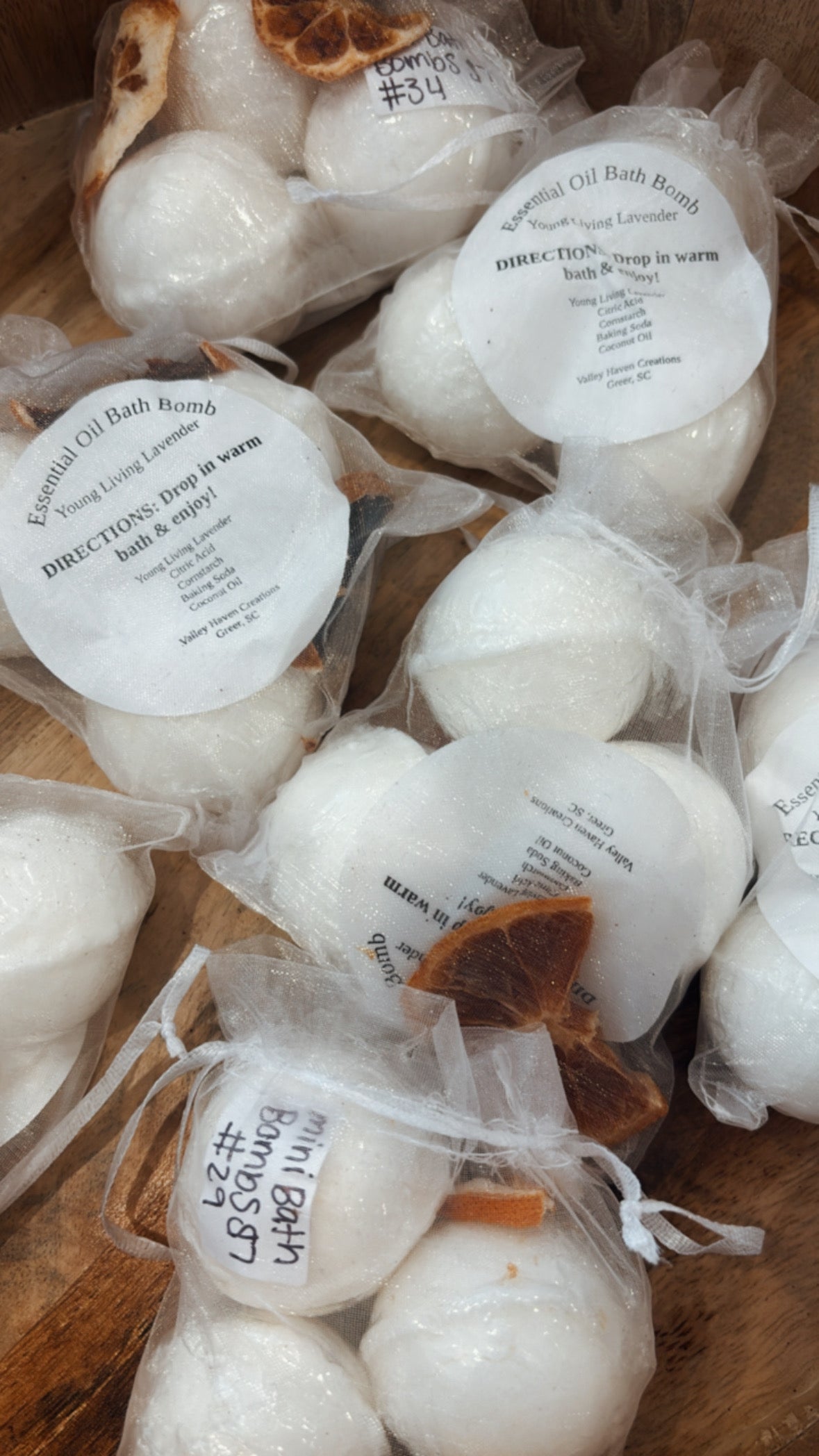 Valley Haven Creations-Mini bath bombs