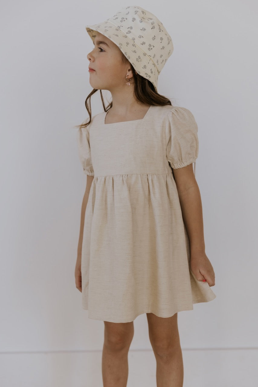 Mini Linen Days Babydoll Dress