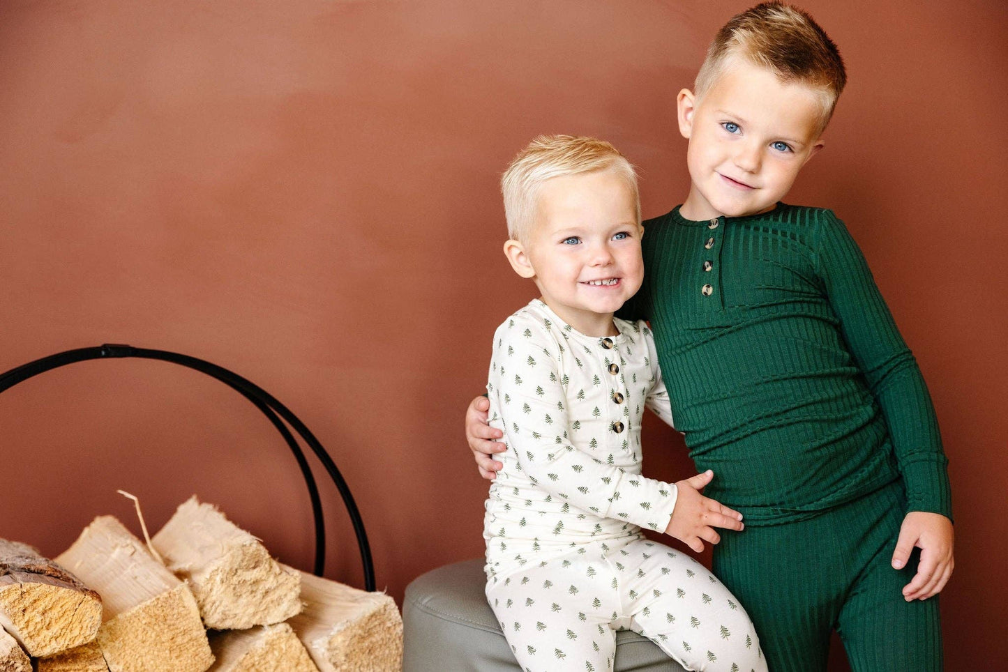 Lou Lou  Ribbed Top + Bottoms - Lane