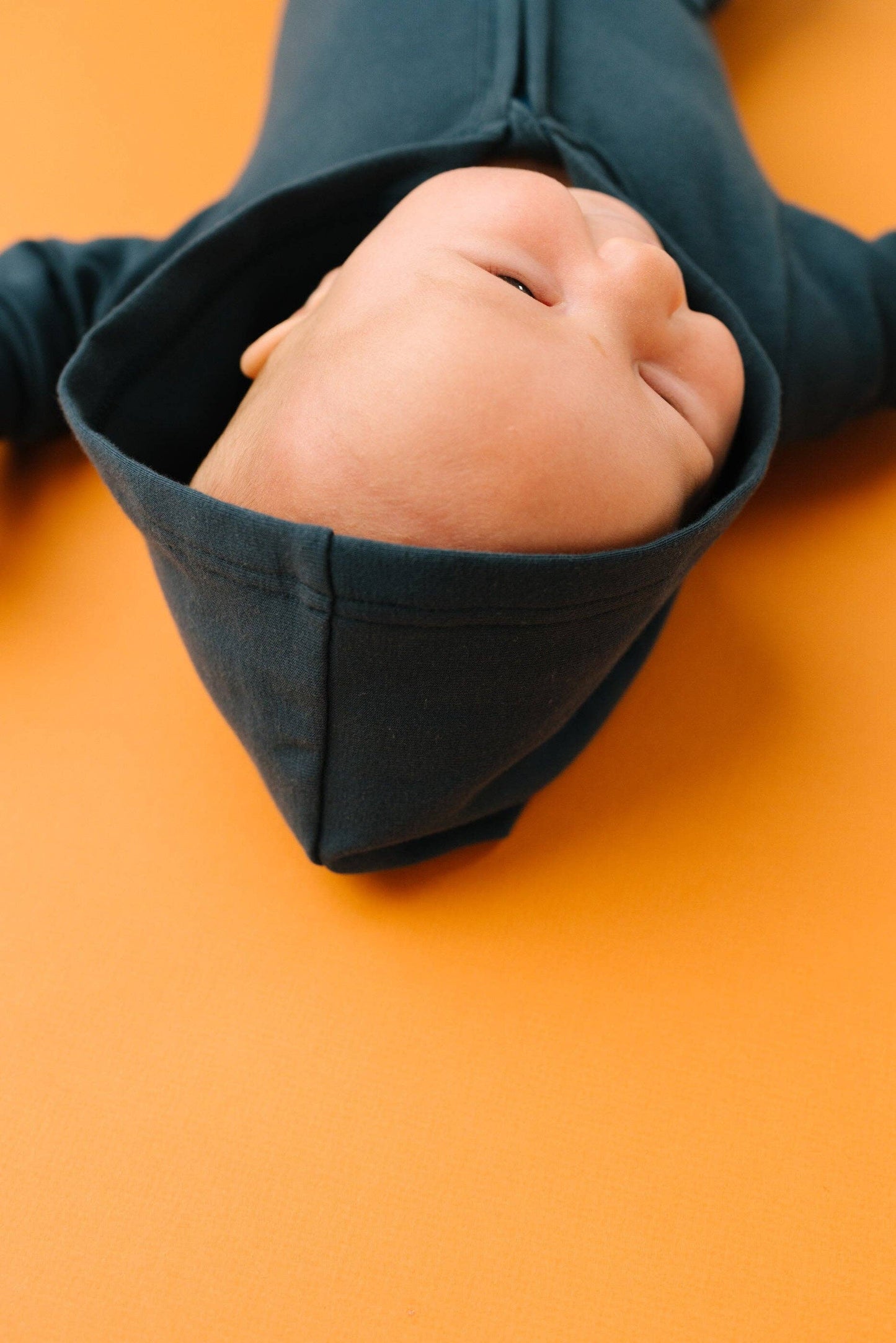 Navy Hoodie Jumpsuit