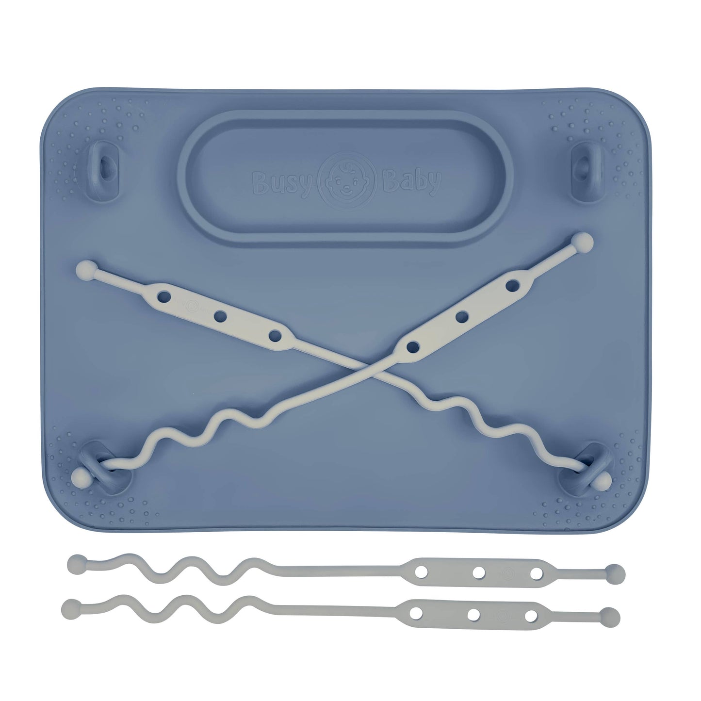 Busy Baby Silicone Placemat - 4 tether version