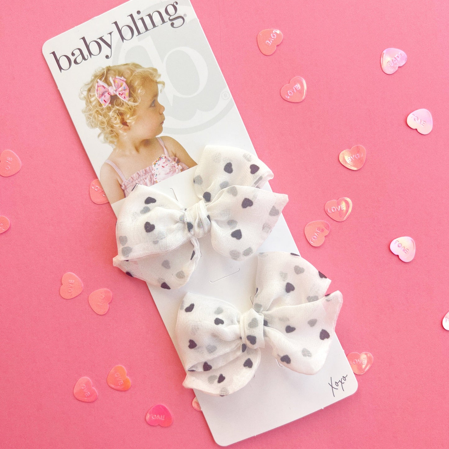 2PK BABY BLOOM CLIPS: chiffon hugs