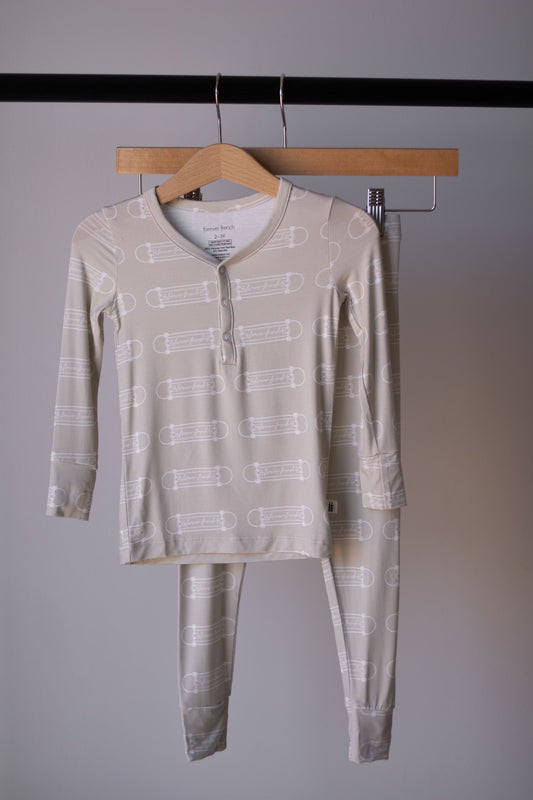 Bamboo Two Piece Pajamas | Sk8er Boy