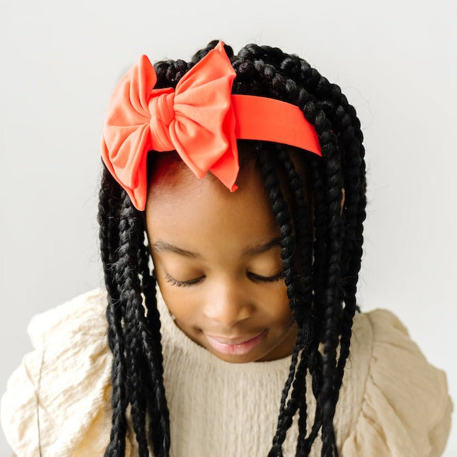 FAB HARD HEADBAND: red hot