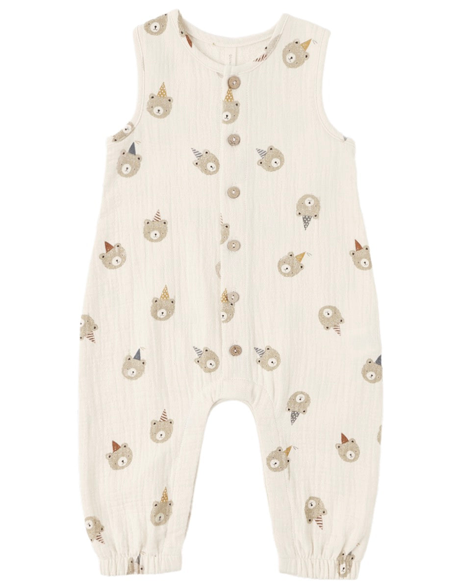 Woven Jumpsuit || Party Bears