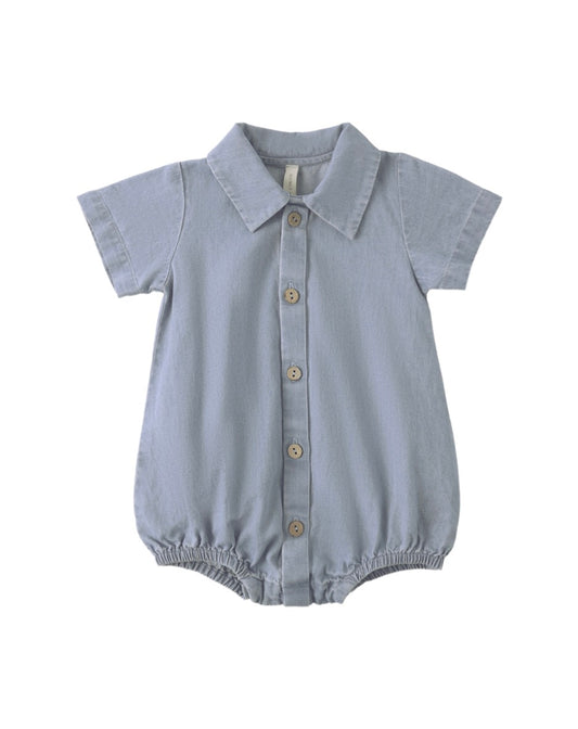 Matteo Romper || Chambray