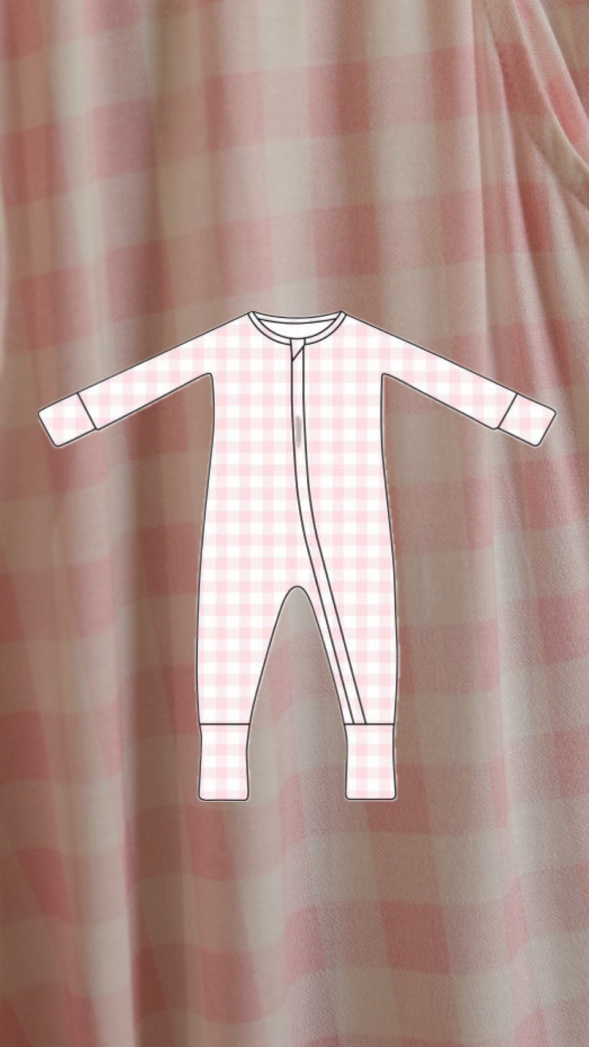 Bamboo Zip Pajamas | Pink Sugar