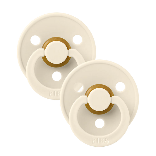 BIBS Colour 2 PACK Latex Ivory/Ivory