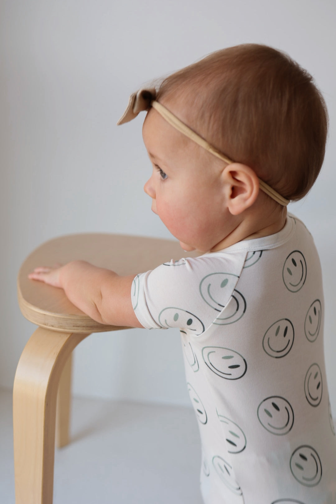 Shortie Bamboo Zip | Green Smiles