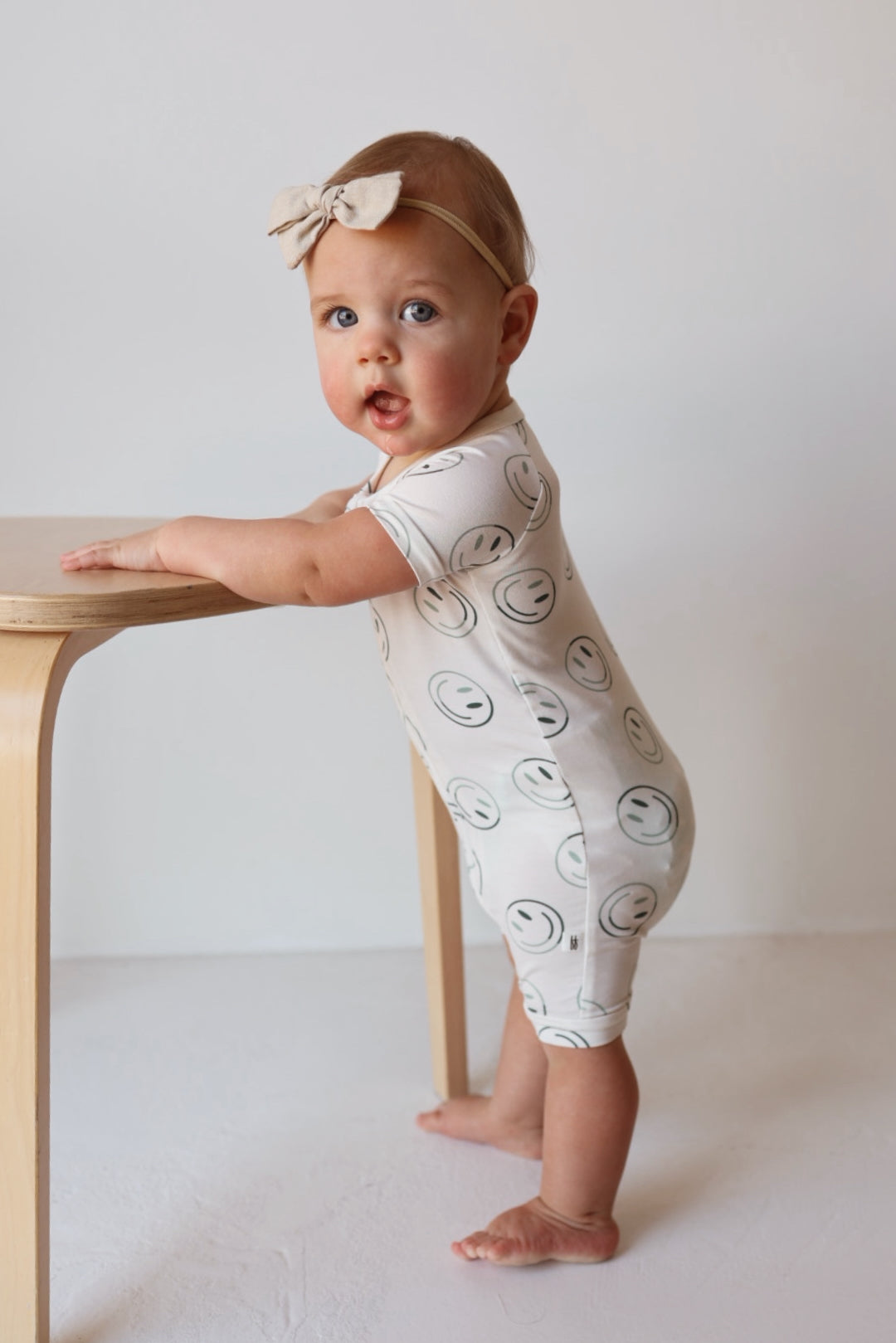 Shortie Bamboo Zip | Green Smiles