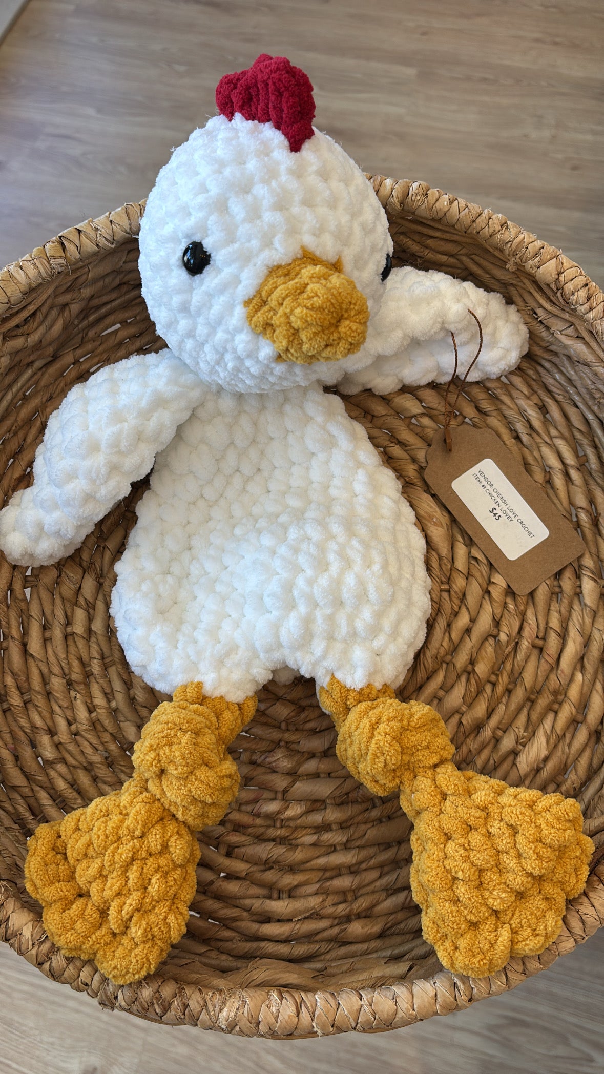 Chicken Lovey Crochet