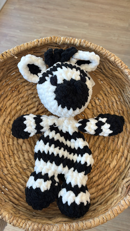 Zebra Lovey Crochet