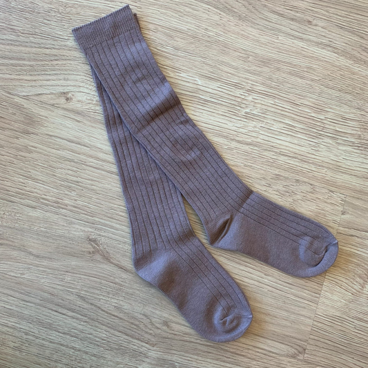 Knee High Socks - Umber Brown