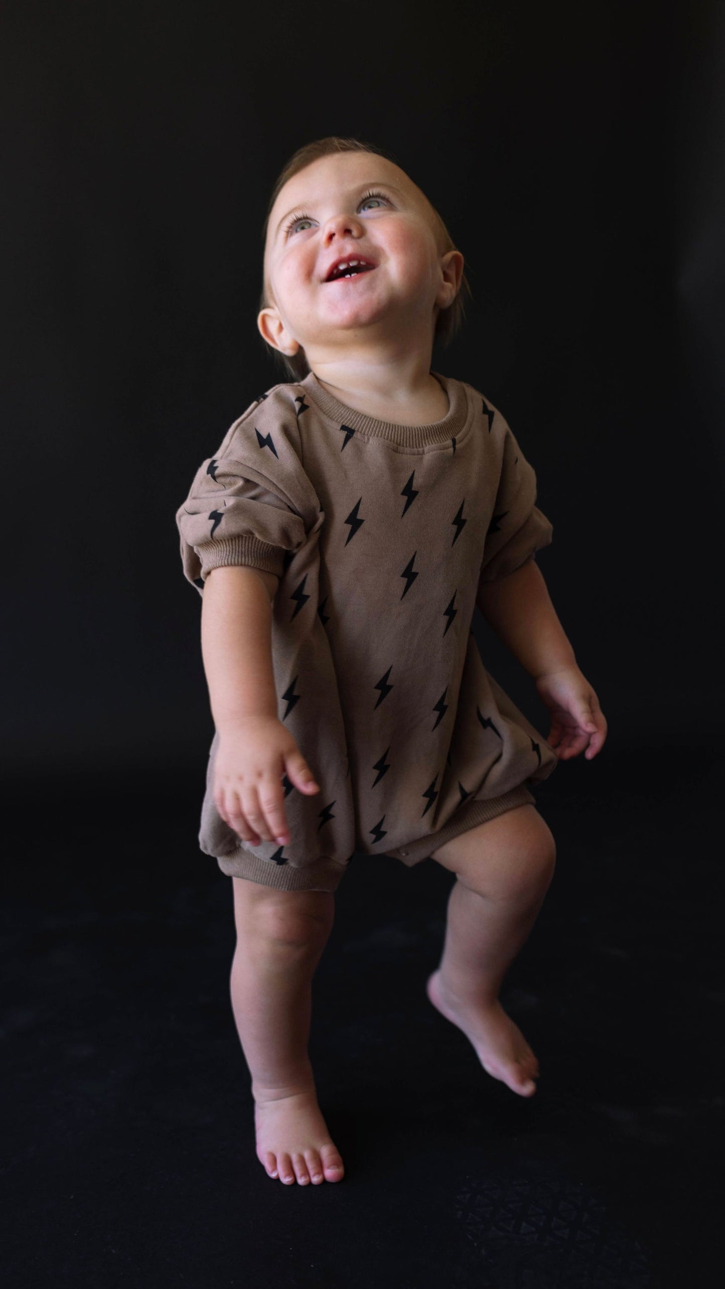 Lightning Bolt | Short Sleeve Romper