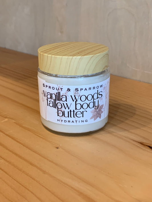 Vanilla Woods Tallow Body Butter