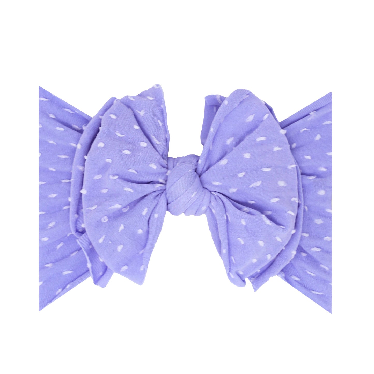 FAB-BOW-LOUS®: periwinkle shabby dot