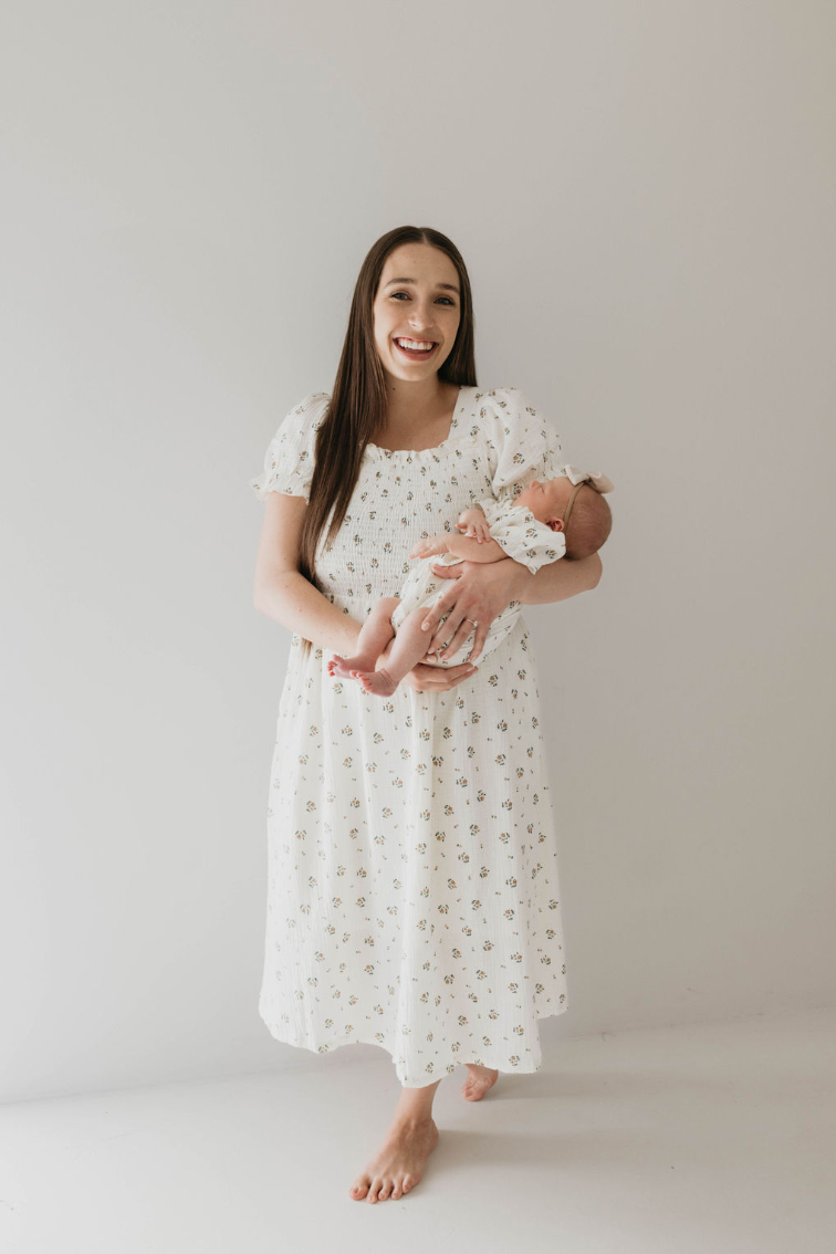 Garden Days | Ivory Floral Romper