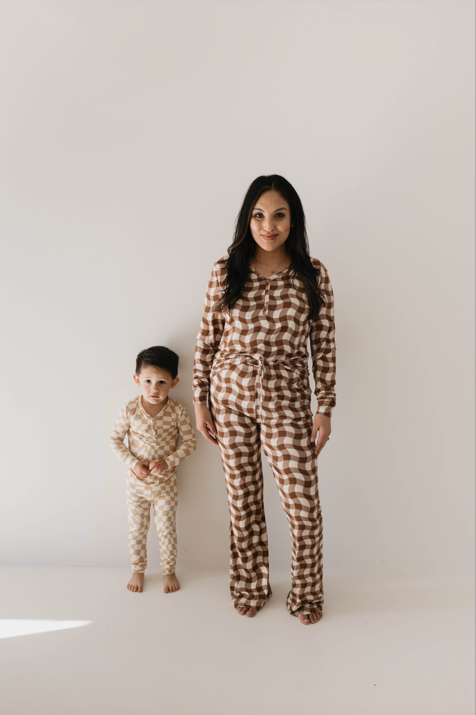 Women's Bamboo Pajamas  | Groovy Gingham