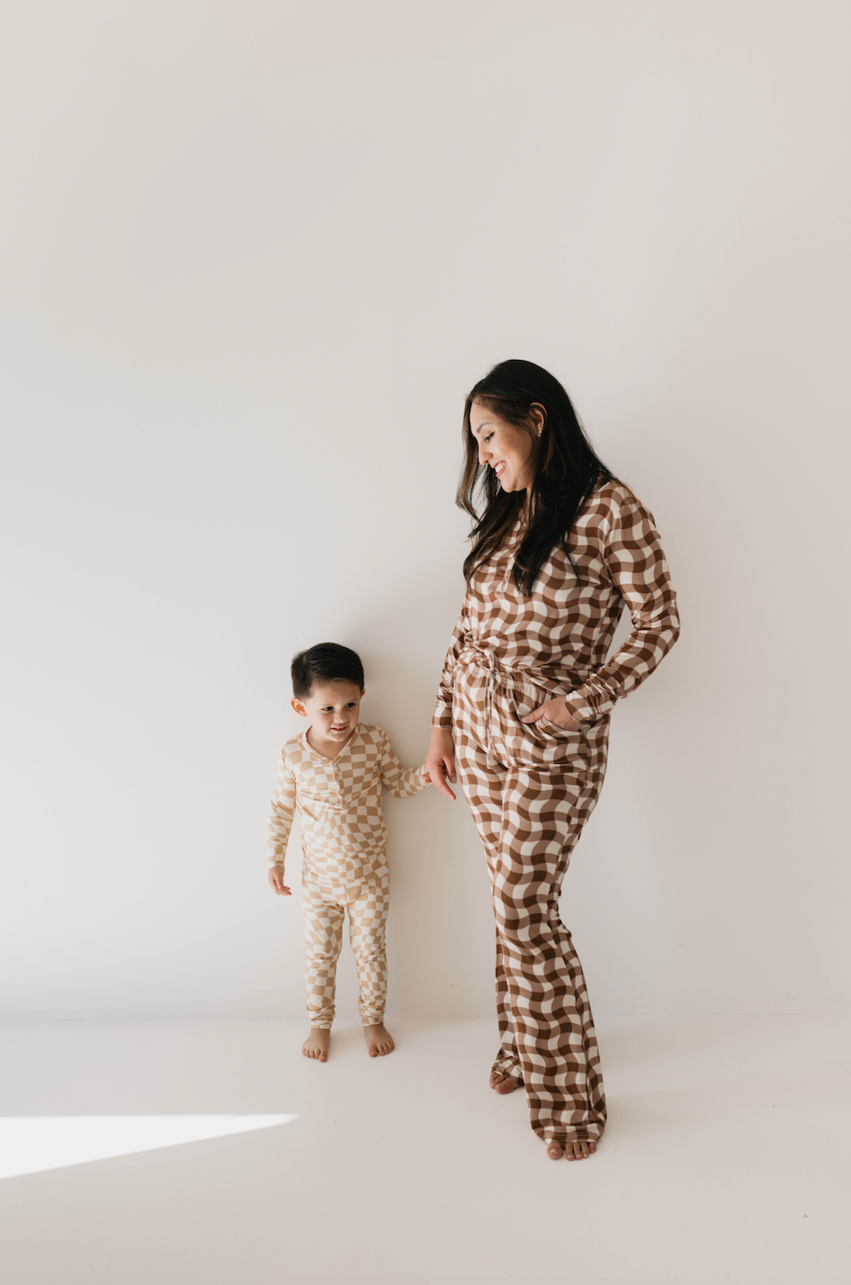 Women's Bamboo Pajamas  | Groovy Gingham