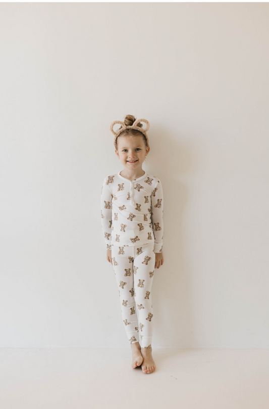 Bamboo Two Piece Pajama | Kendy x FF Bears