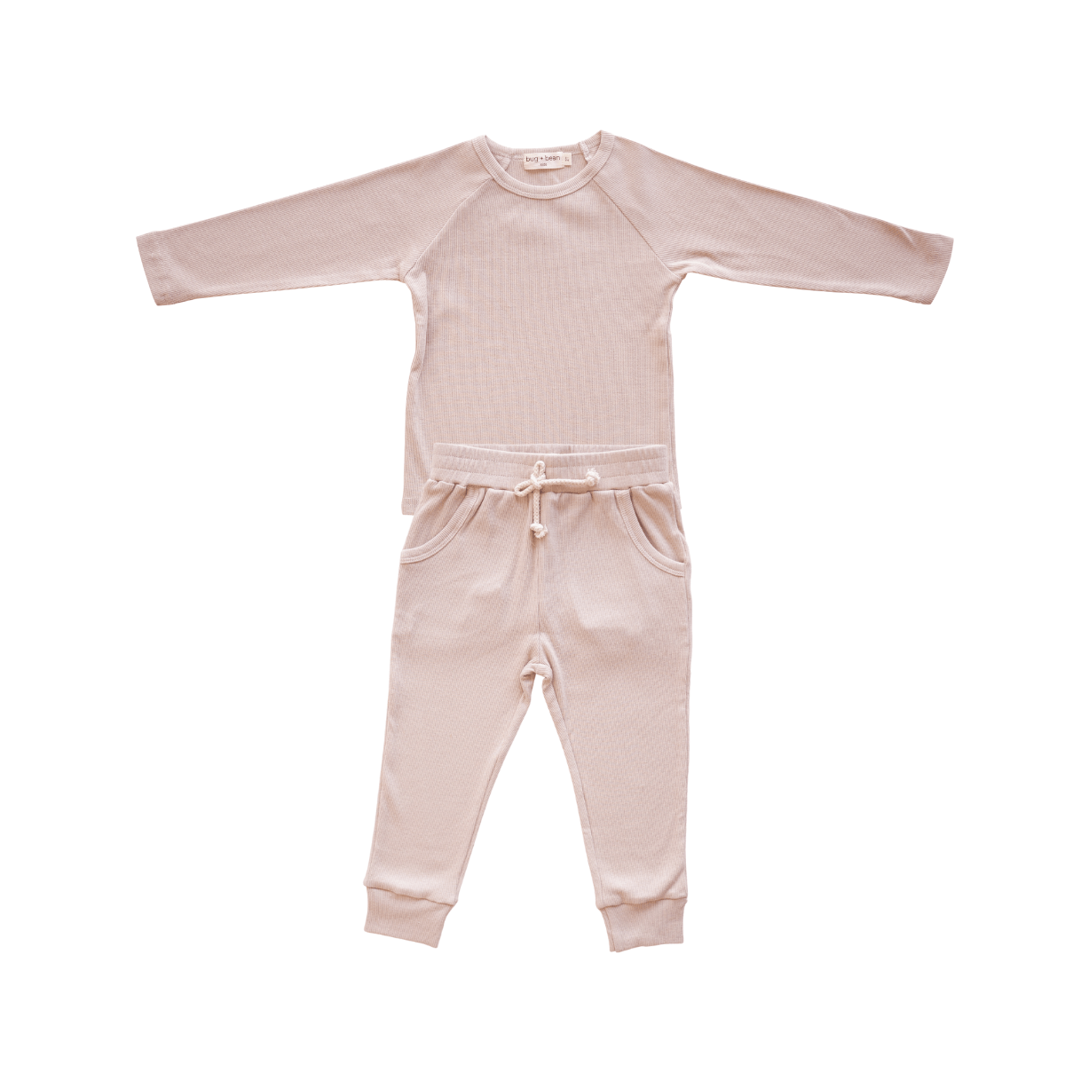 Organic Cotton Lounge Set for Babies + Toddlers  | Oatmeal