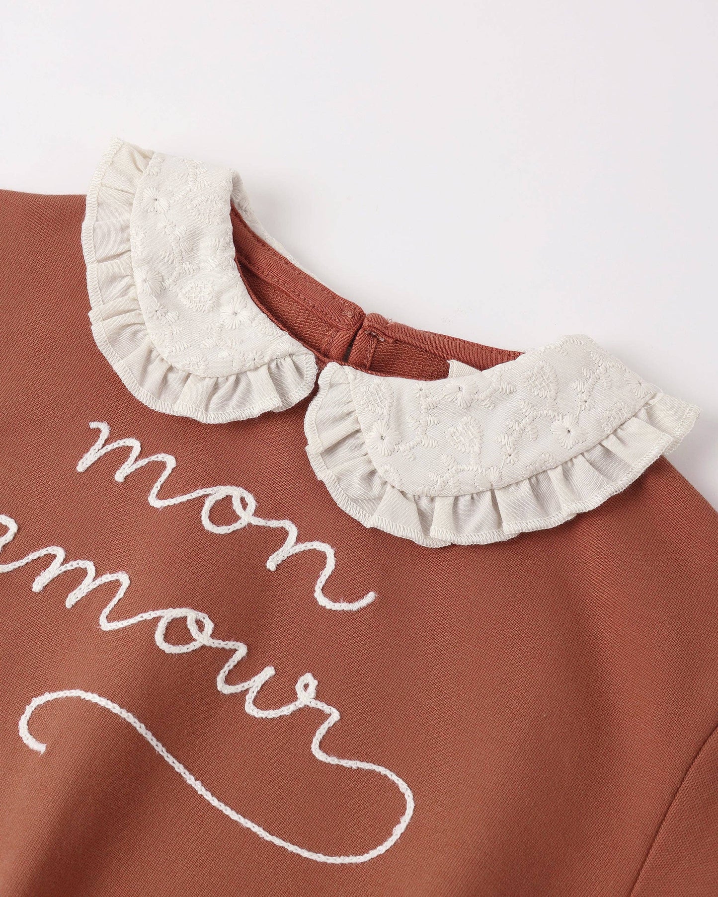 Collared Sweatshirt || Mon Amour