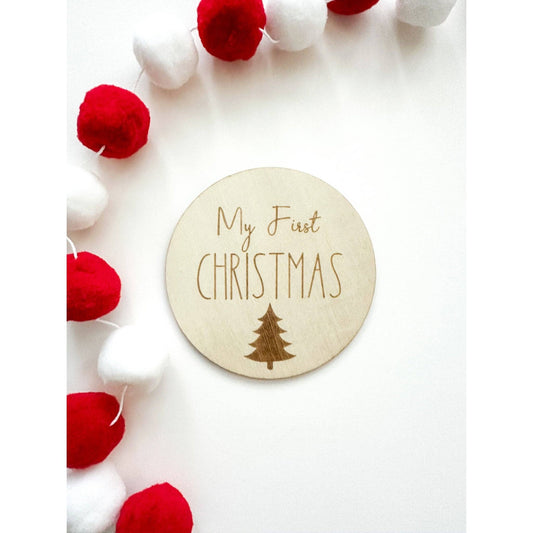 My First Christmas Milestone Disc