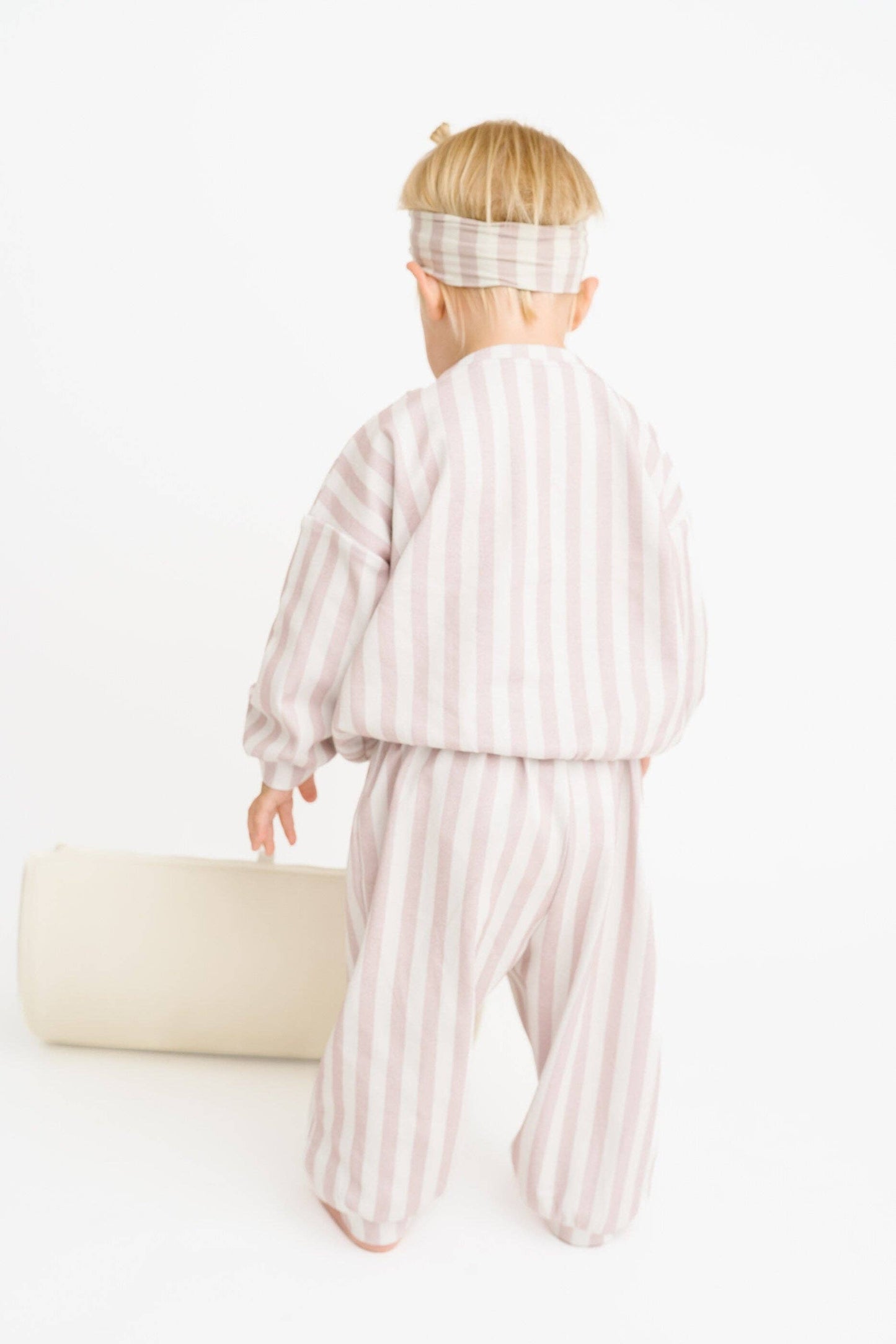 Blush Stripe Sweatsuit