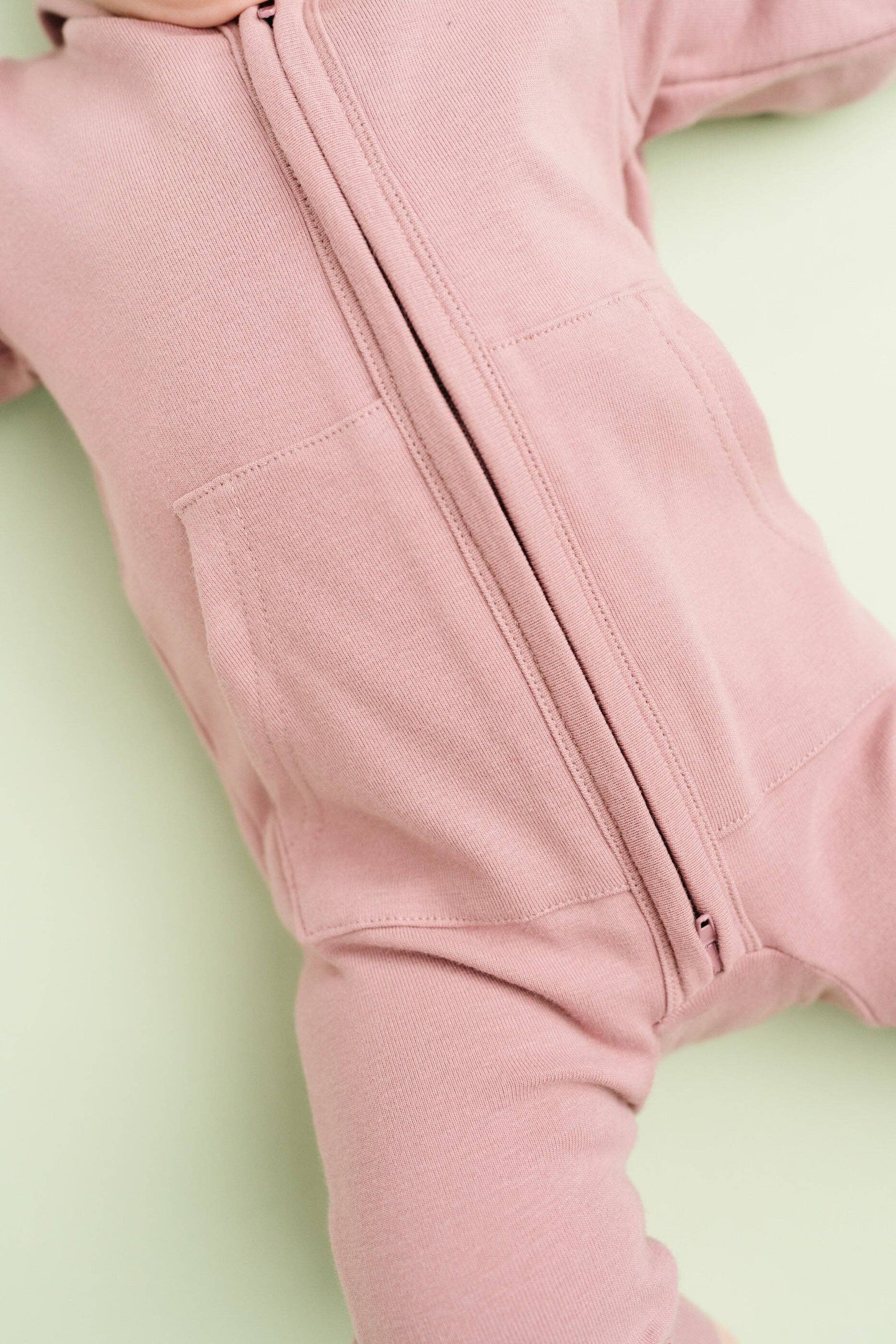 Plum Hoodie Jumpsuit