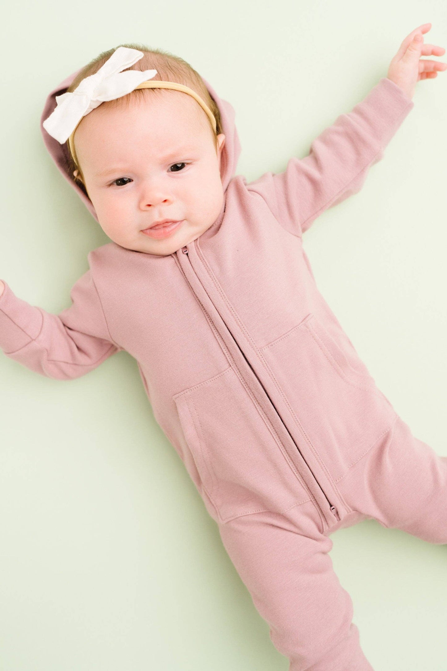 Plum Hoodie Jumpsuit